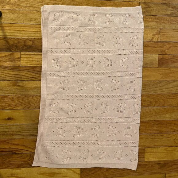 Baby Hat and Blanket Set, Pink - Picture 5 of 6